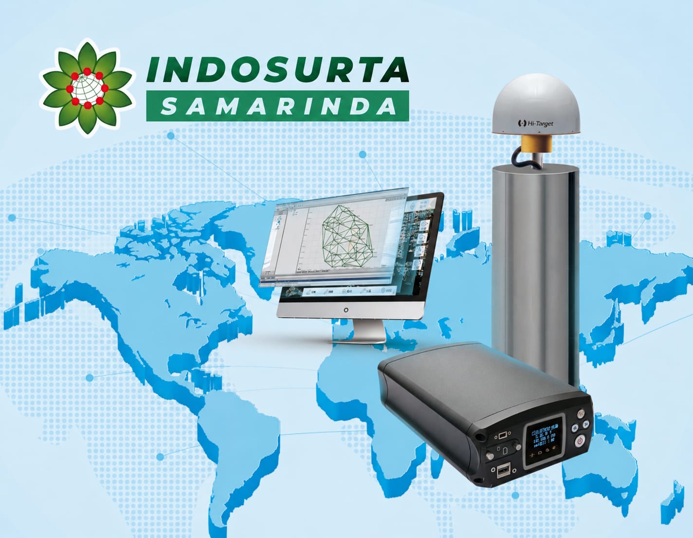 Jual CORS HI-TARGET VNET8 & Spesifikasi Di Kalimantan Timur